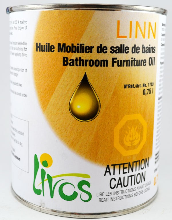 Linn huile mobilier salle de bain