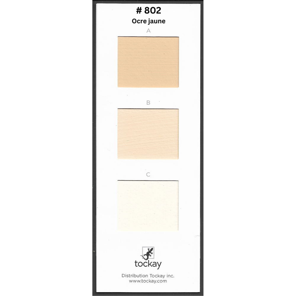 Pigments secs Tockay