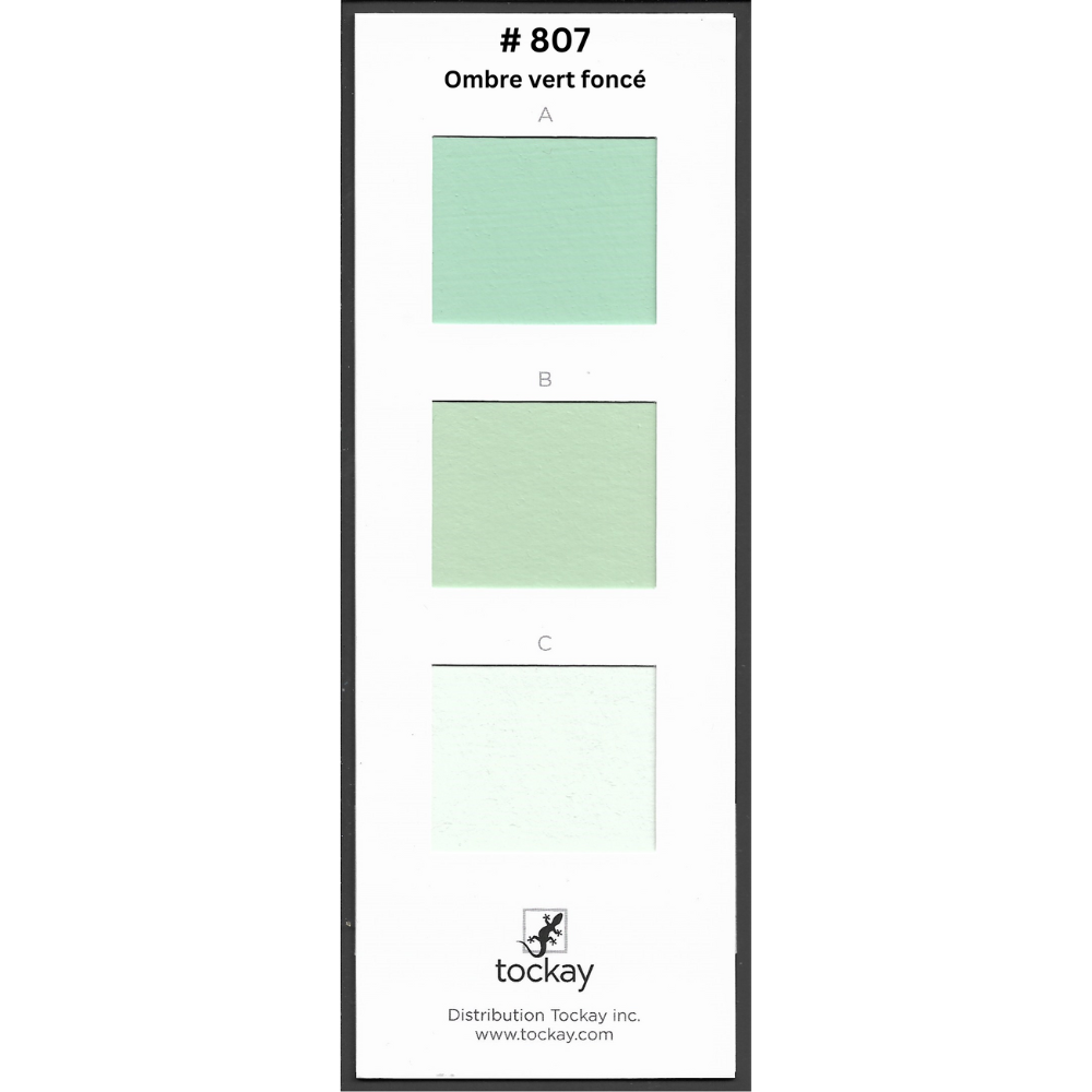 Pigments secs Tockay