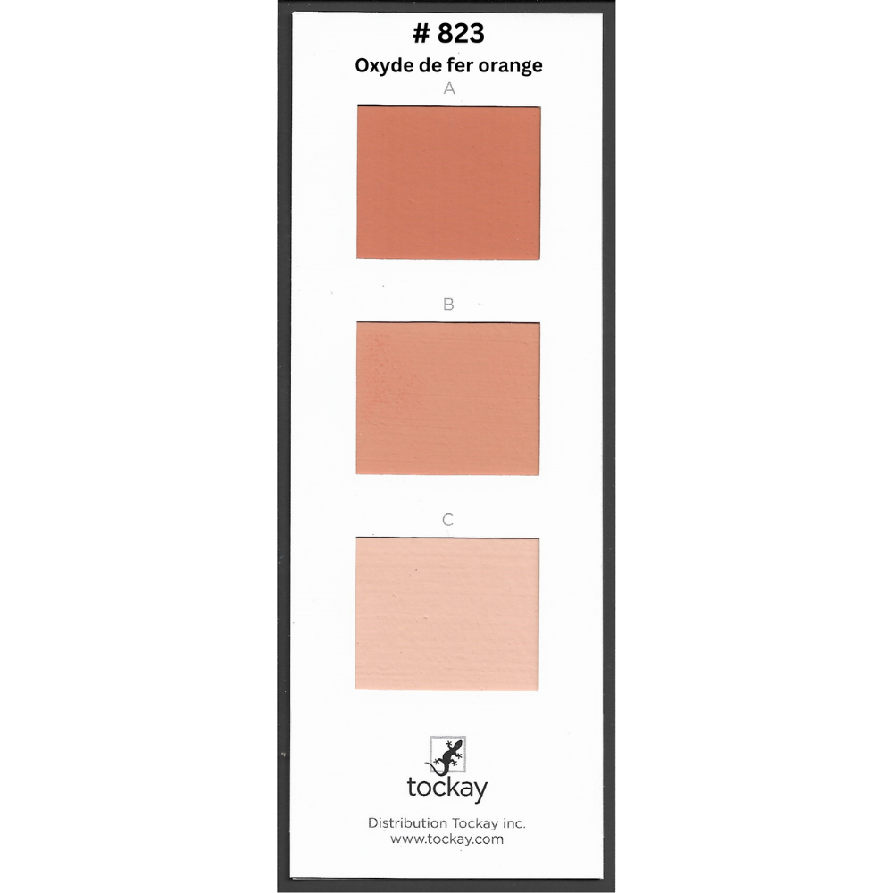 Pigments secs Tockay