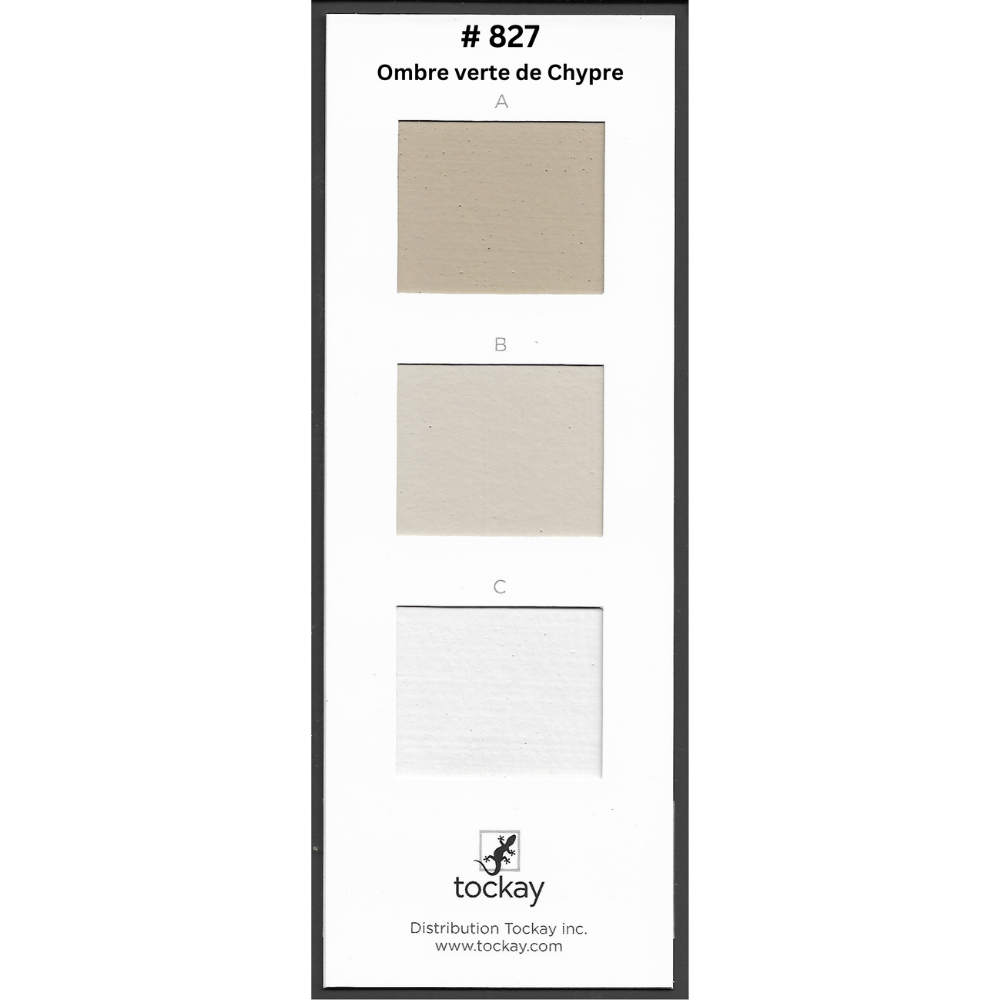 Pigments secs Tockay