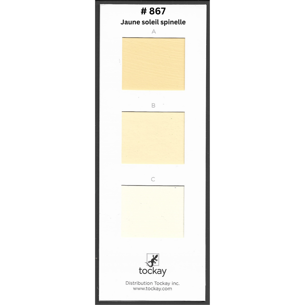 Pigments secs Tockay