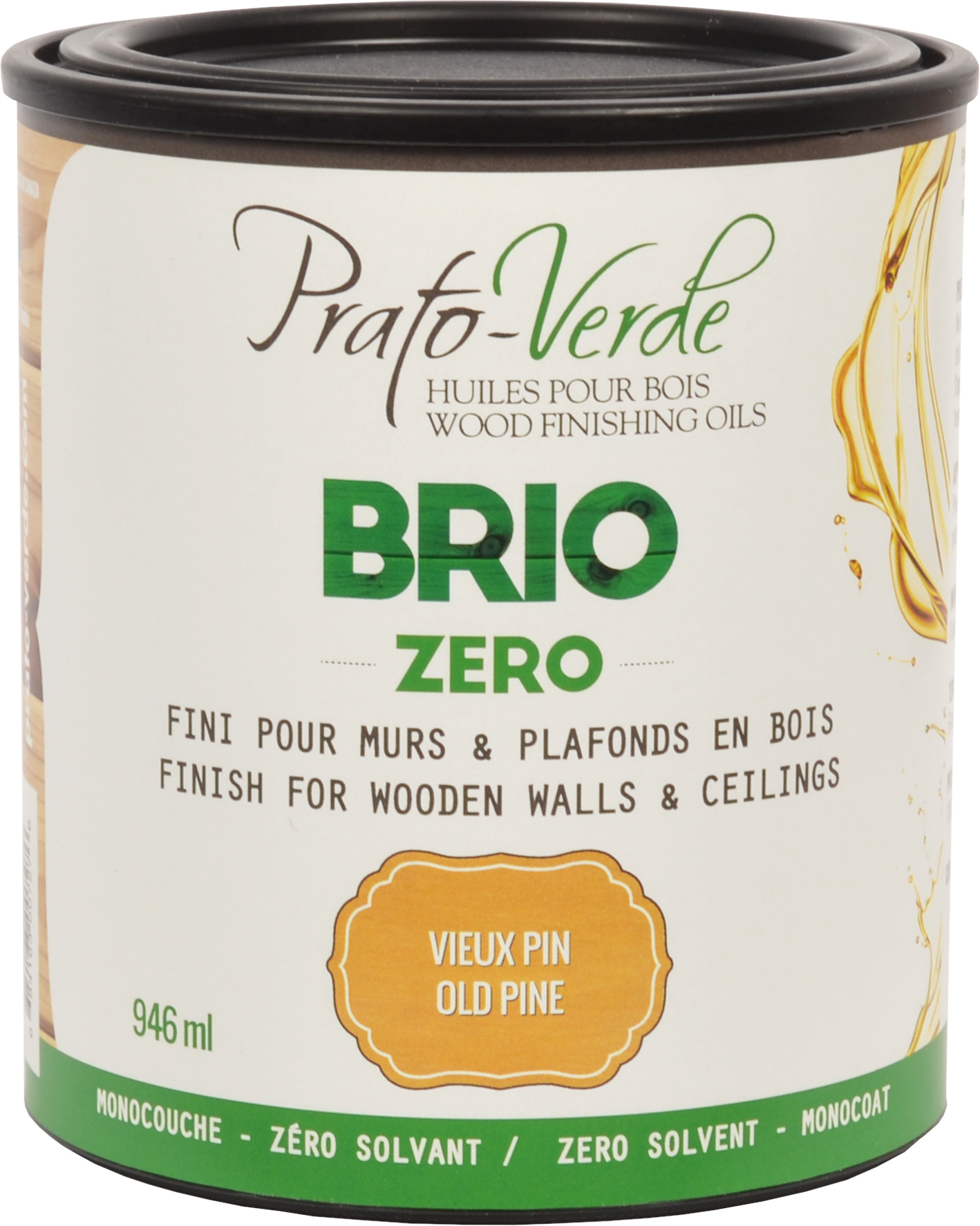 Brio Zero Fini pour murs & plafonds en bois