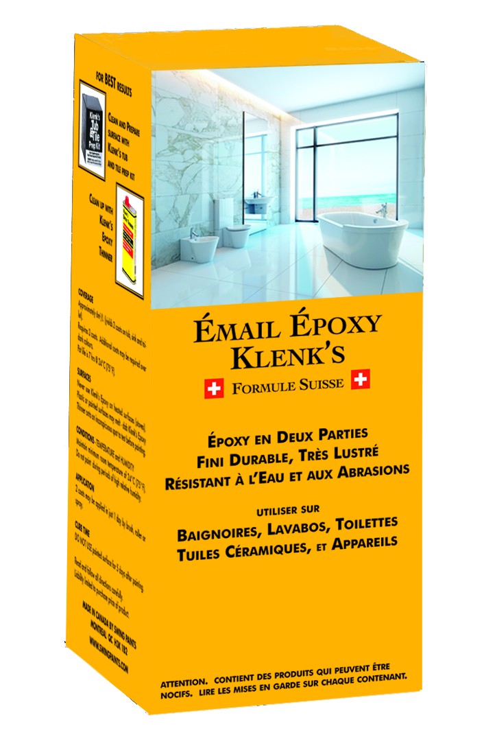 Émail Époxy pour baignoire 946ml - Klenk's -