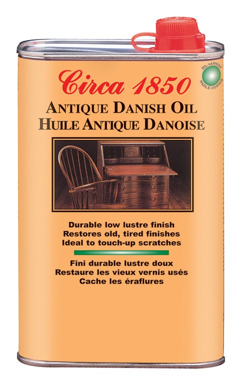 Huile antique danoise - Circa 1850