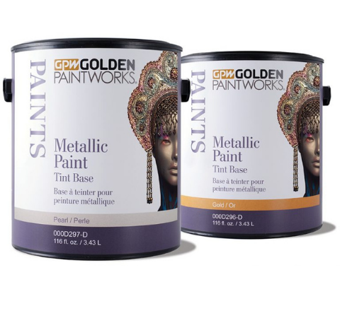 Peinture métallique Golden Paint Works