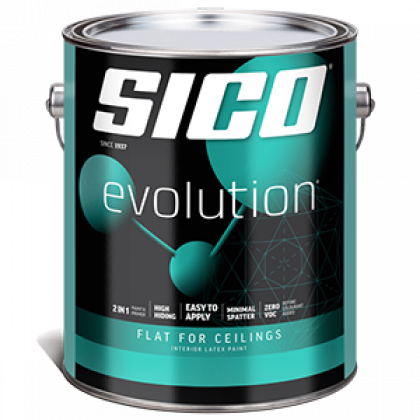 Peinture mat plafonds Blanc Sico Evolution