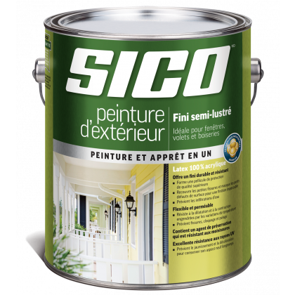 Peinture Extérieure Semi-Lustré Sico