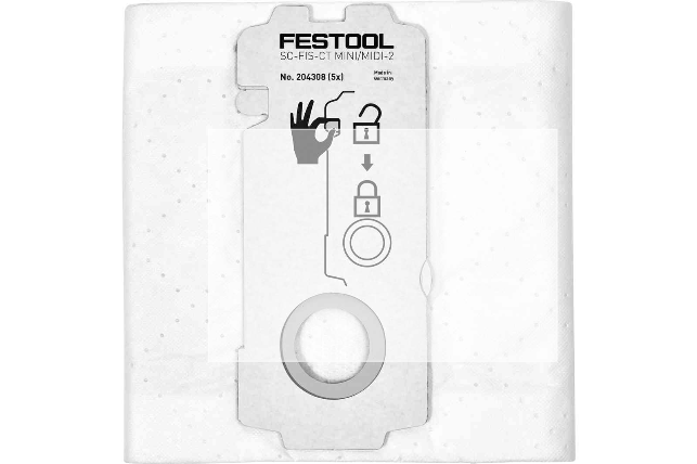 Sac filtre Festool SELFCLEAN SC FIS-CT MIDI/5