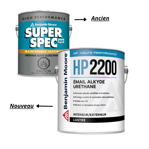 Émail alkyde uréthane fini lustré (HP2200) Benjamin Moore